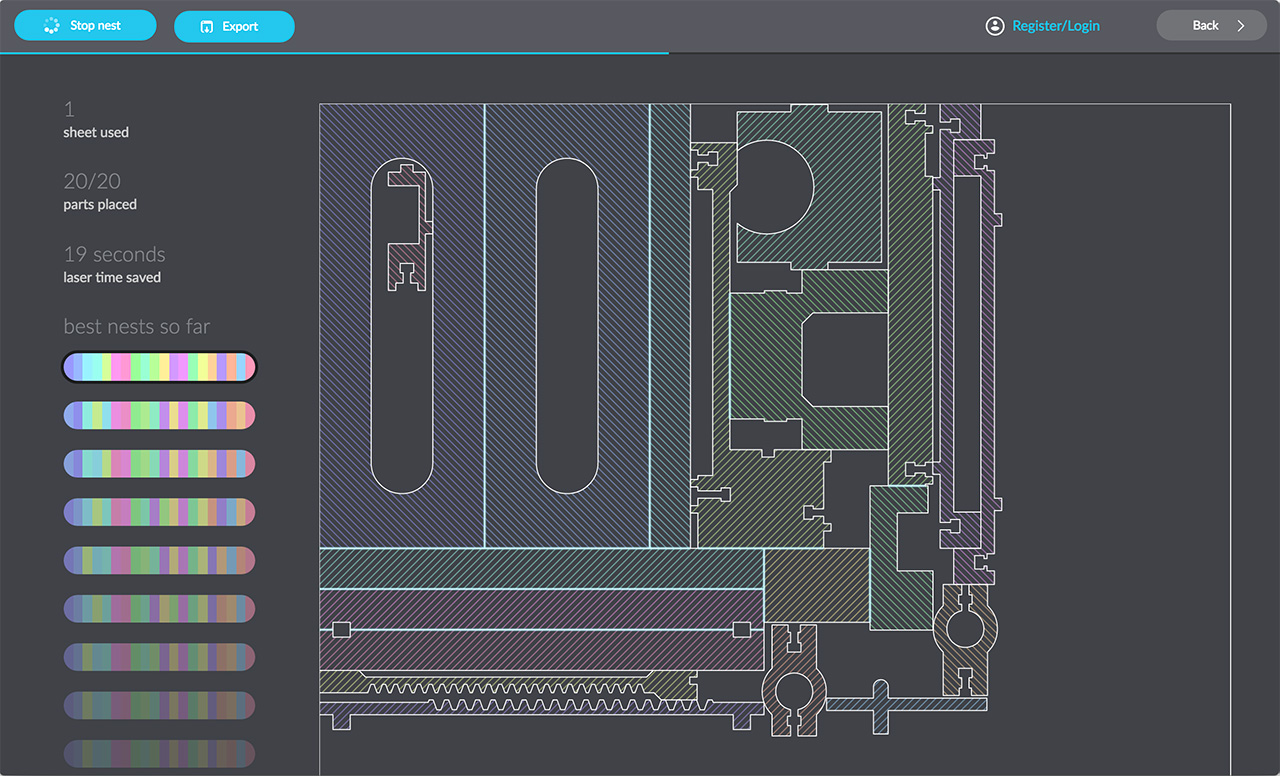 Deepnest for Print & Cut Workflows